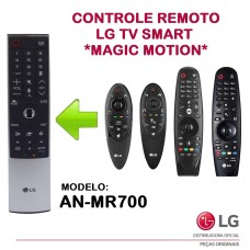 CONTROLE REMOTO LG AN-MR700 AN-MR600 AN-MR650 AN-MR500 OLED55B6P AKB75455601 AKB75455602 ORIGINAL!!!